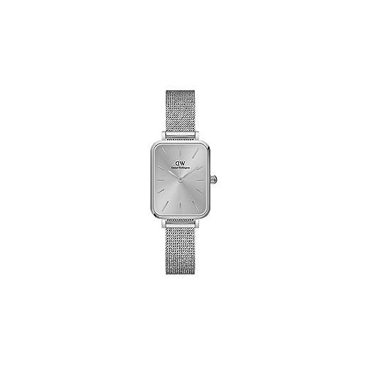 Daniel Wellington quadro orologi 20x26mm stainless steel (316l) silver