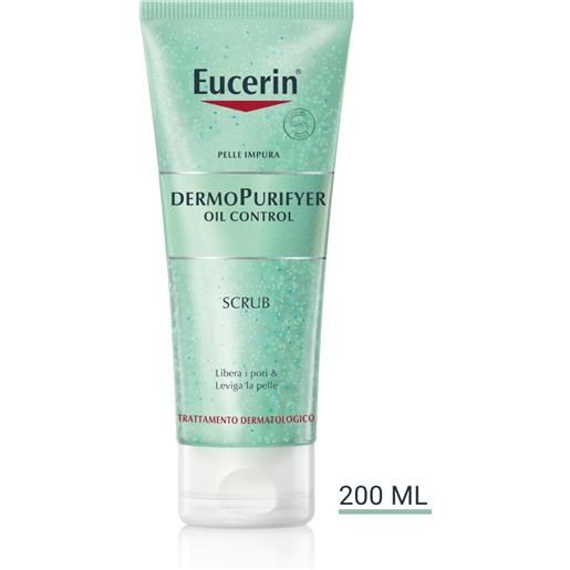 Eucerin dermopurifyer oil control scrub detergente levigante 100 ml