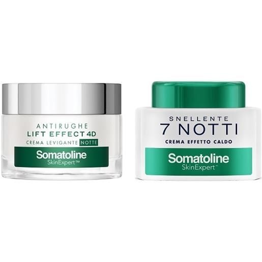 Somatoline skin expert cofanetto rituale notte face & body 1crema corpo notte 250 ml + 1 crema viso notte 50 ml