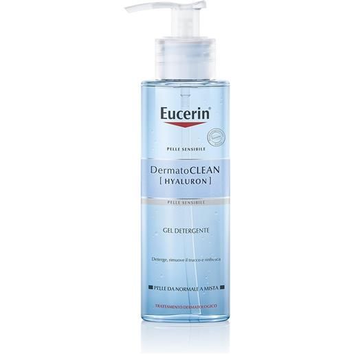 Eucerin dermatoclean hyaluron gel detergente viso 200 ml