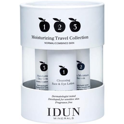 Idun Minerals skincare travel set - kit skincare