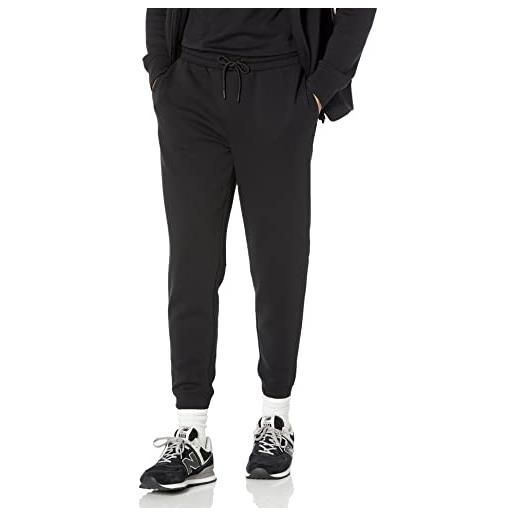 Amazon Essentials pantalone jogger active sweat uomo, nero, 6xl plus