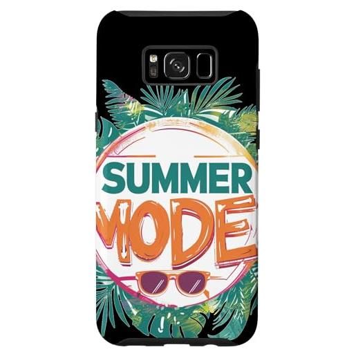 Summer mode Costume custodia per galaxy s8+ occhiali da sole con outfit summer mode