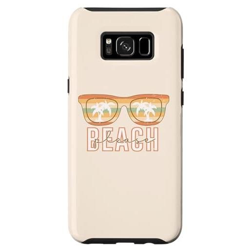 Coastal Charm Tees custodia per galaxy s8+ beach please occhiali da sole summer vibes summer beach vacation