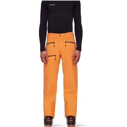 Mammut stoney pants arancione 48 / regular uomo