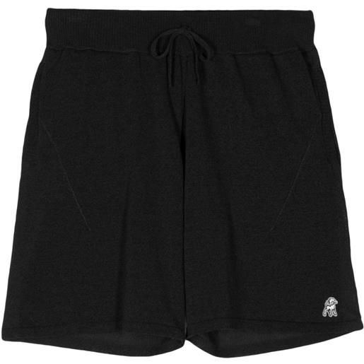 Undercover shorts con coulisse - nero
