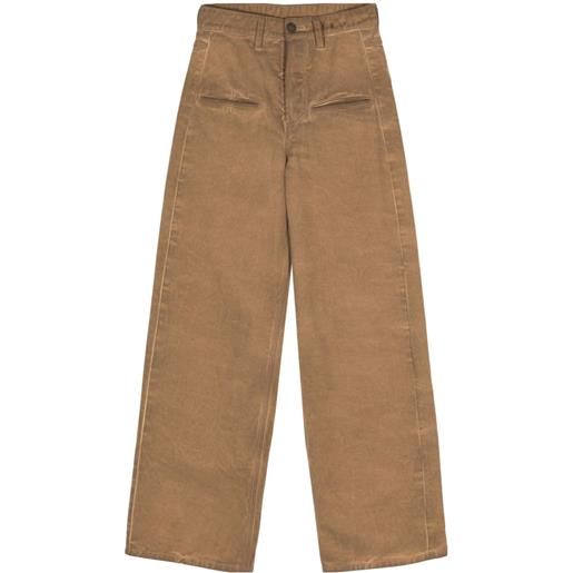 Uma Wang ball loose-cut trousers - marrone