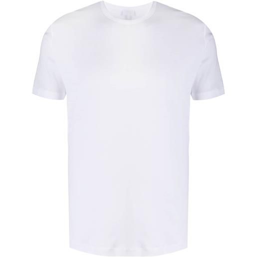 Sunspel t-shirt aderente - bianco