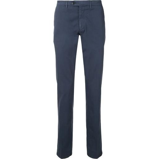 Corneliani pantaloni taglio straight - blu
