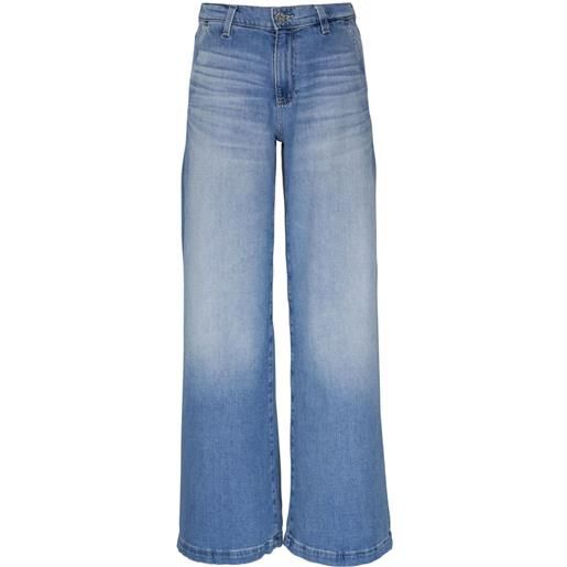 AG Jeans jeans stella a gamba ampia - blu