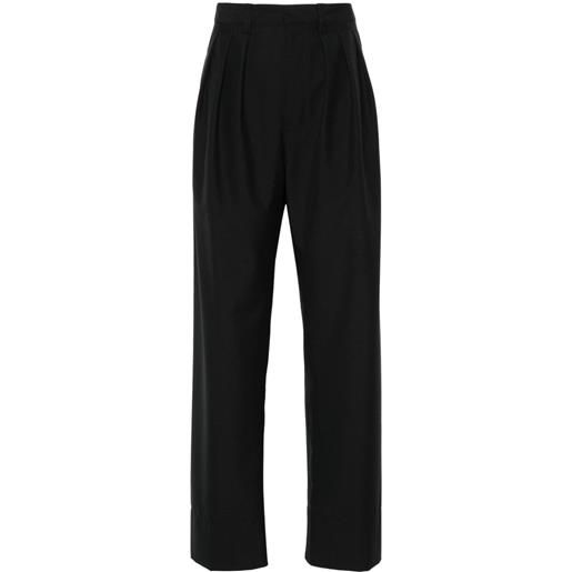 LEMAIRE pleat-detail tailored trousers - blu