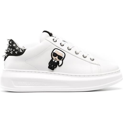Karl Lagerfeld sneakers chunky kapri k/ikonik - bianco