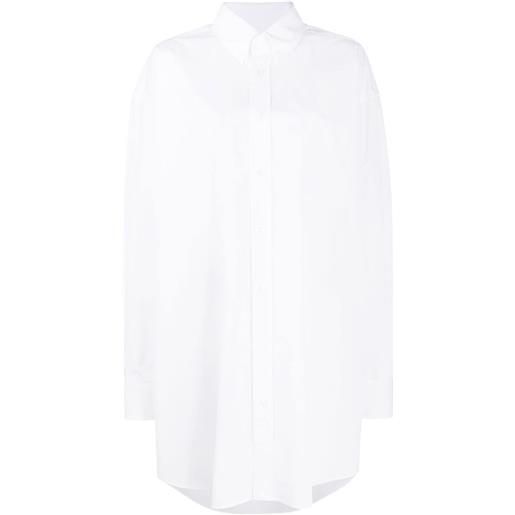Maison Margiela camicia con maniche corte - bianco