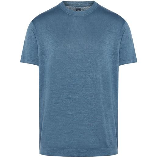 Fedeli extreme slub t-shirt - blu