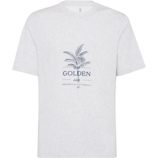 Brunello Cucinelli t-shirt the golden age - white