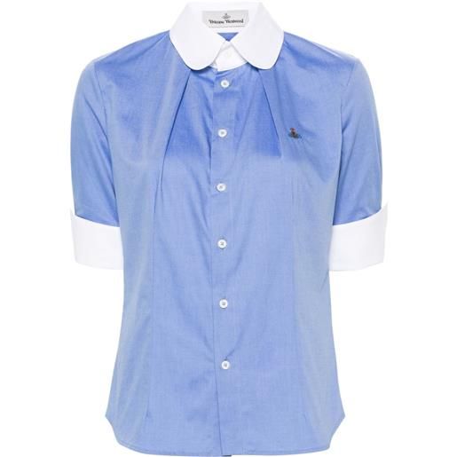 Vivienne Westwood toulouse cotton shirt - blu