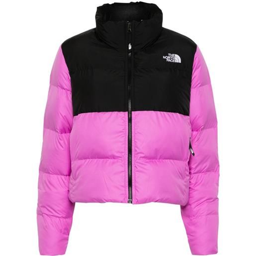 The North Face saikuru cropped puffer jacket - rosa