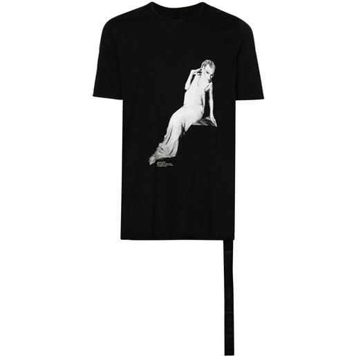 Rick Owens DRKSHDW level t photograph-print t-shirt - nero