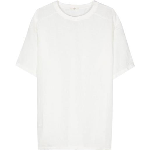 Barena short-sleeve linen t-shirt - bianco