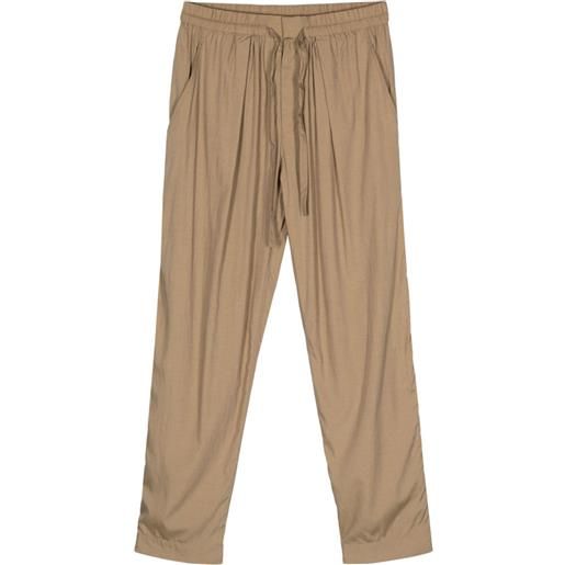 ISABEL MARANT hectorina tapered trousers - verde