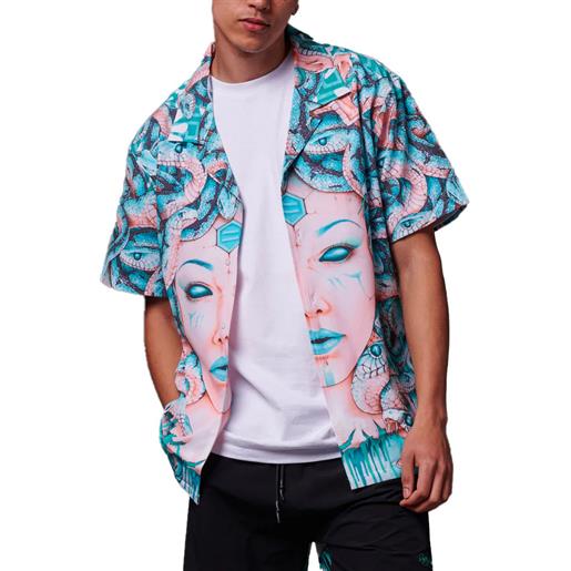DOLLY NOIRE camicia medusa bowling shirt