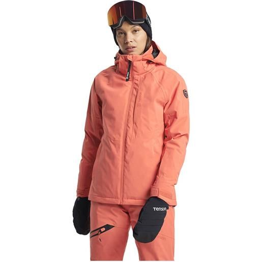 Tenson core ski jacket arancione s donna