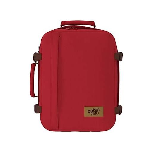 Cabinzero classic backpack 36l zaino, smokey violet, 30x44x19 adulti unisex
