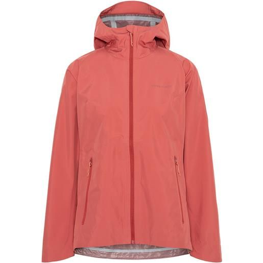 Kari Traa sanne 3l full zip rain jacket arancione xs donna