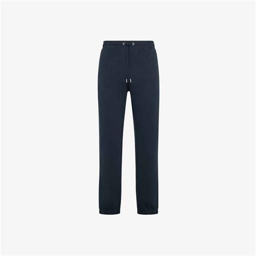 Sun68- pantalone long basic cott. Fl. Navy blue