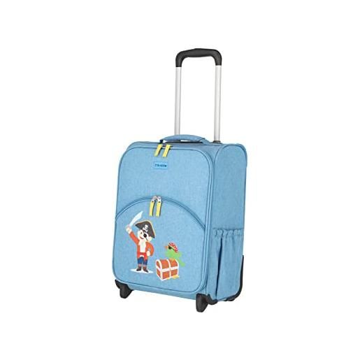 travelite valigia per bambini con 2 ruote per i mini scopritori del mondo, trolley per bambini della serie di valigie per bambini youngster: dimensione bagaglio a mano, 44 cm, 20 litri, 1.9 kg