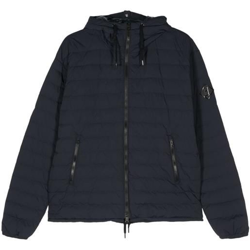 Herno hooded padded jacket - blu