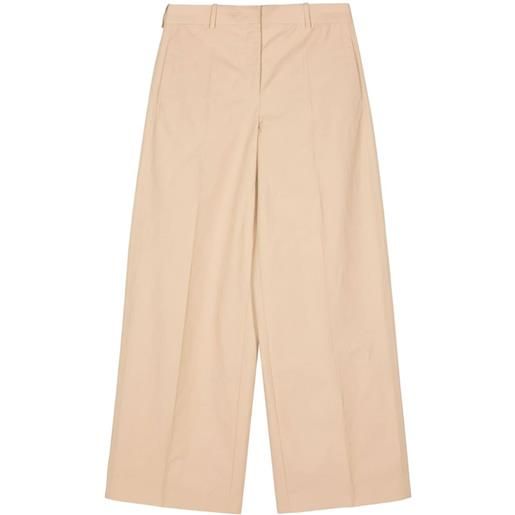 Jil Sander low-rise straight trousers - toni neutri