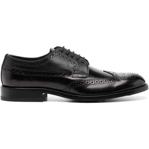 Tod's brogues in pelle - nero