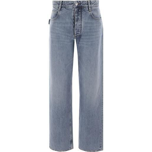 Bottega Veneta mid-rise wide-leg jeans - blu