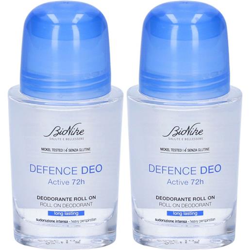 I.c.i.m. (Bionike) Internation bio. Nike defence deo roll-on 48h set da 2 2x50 ml roller