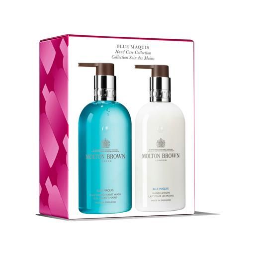 Molton Brown blue maquis hand care collection