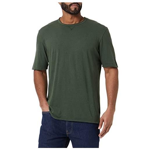 Sisley t-shirt 3rqzs101t, verde scuro 7d1, s uomo