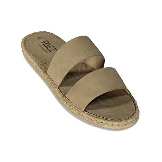Paez sandal straps, slipper donna, beige, 37 eu