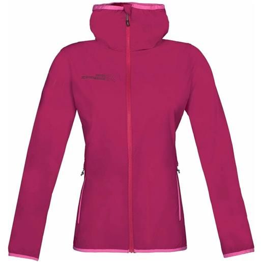 Rock Experience solstice 2.0 hoodie softshell woman jacket cherries jubilee/super pink l giacca outdoor