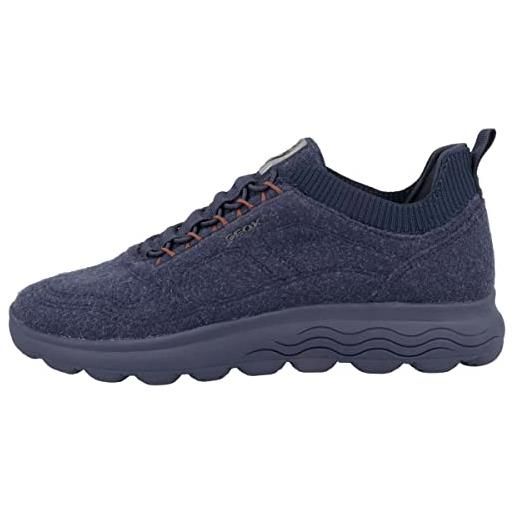 Geox d spherica a, sneakers donna, blu (navy c4002), 41 eu