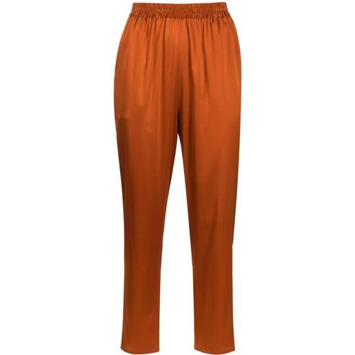 Gianluca Capannolo pantaloni mila crop - arancione