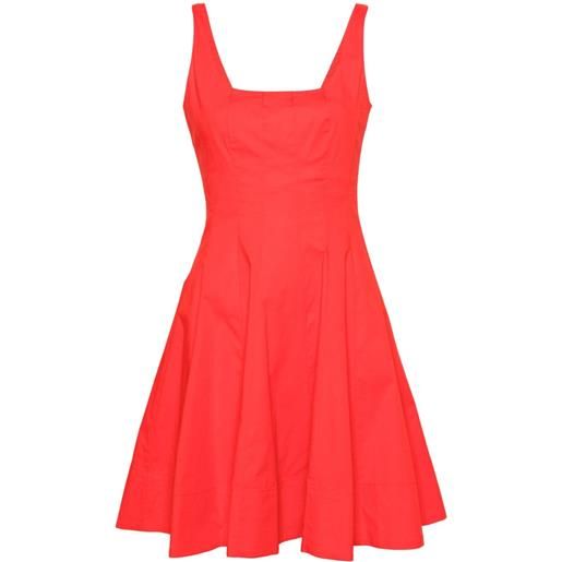 STAUD wells mini dress - rosso