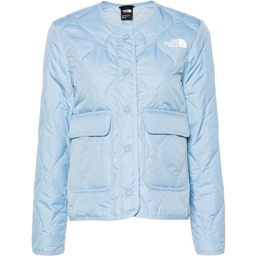 The North Face ampato quilted jacket - blu