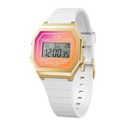 ICE-WATCH orologio digitale al quarzo da donna con cinturino in silicone 022720