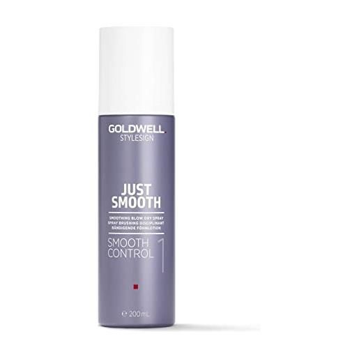 Goldwell stylesign just smooth, spray pre-asciugatura per capelli lisci, mossi o ricci, 200ml