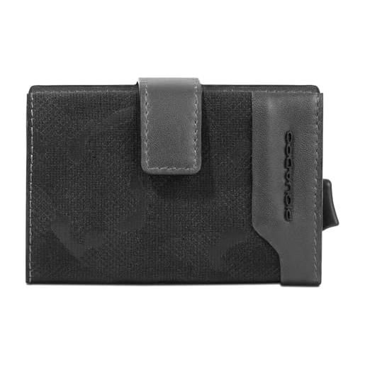 PIQUADRO fxp compact slider wallet black