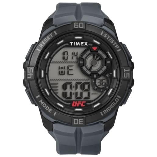 Timex orologio digitale al quarzo da uomo con cinturino in silicone tw5m59300