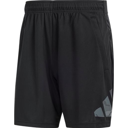 Adidas train essentials seasonal big logo shorts pantaloncini running uomo