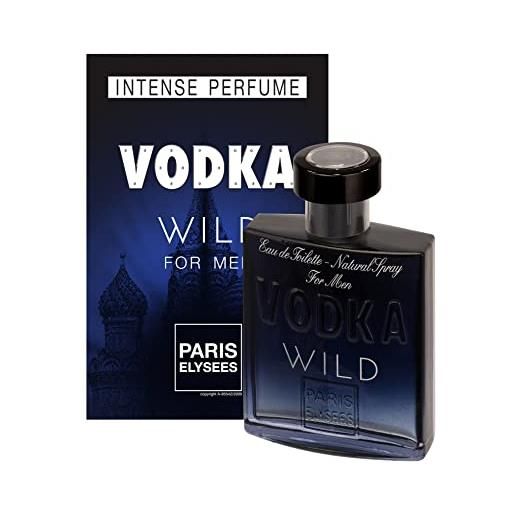Paris elysees vodka wild for men e. D. T. 100ml