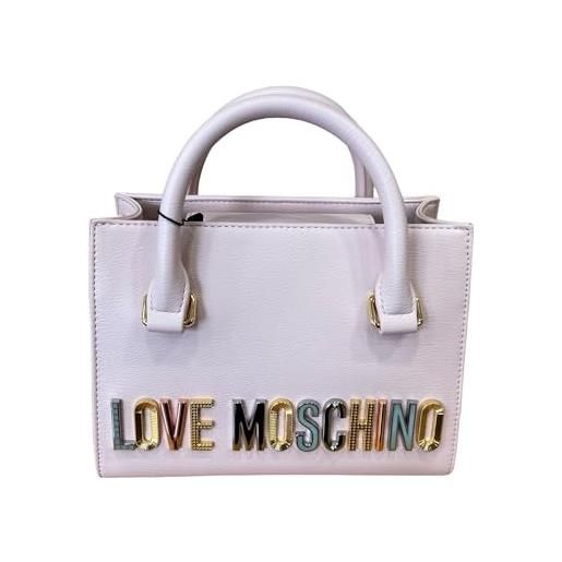 Love Moschino borsa a spalla da donna marchio, modello jc4303pp0ikn0, realizzato in pelle sintetica. Rosa